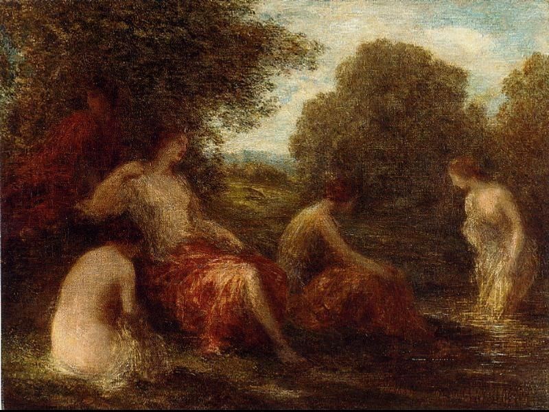 Henri Fantin-Latour Diana and Her Handmaidens